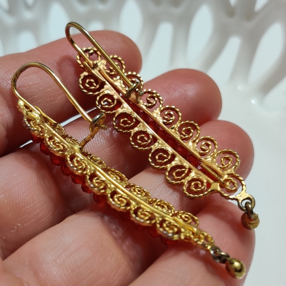 Filigree Oaxacan traditional Earrings - Picture 8 of 9